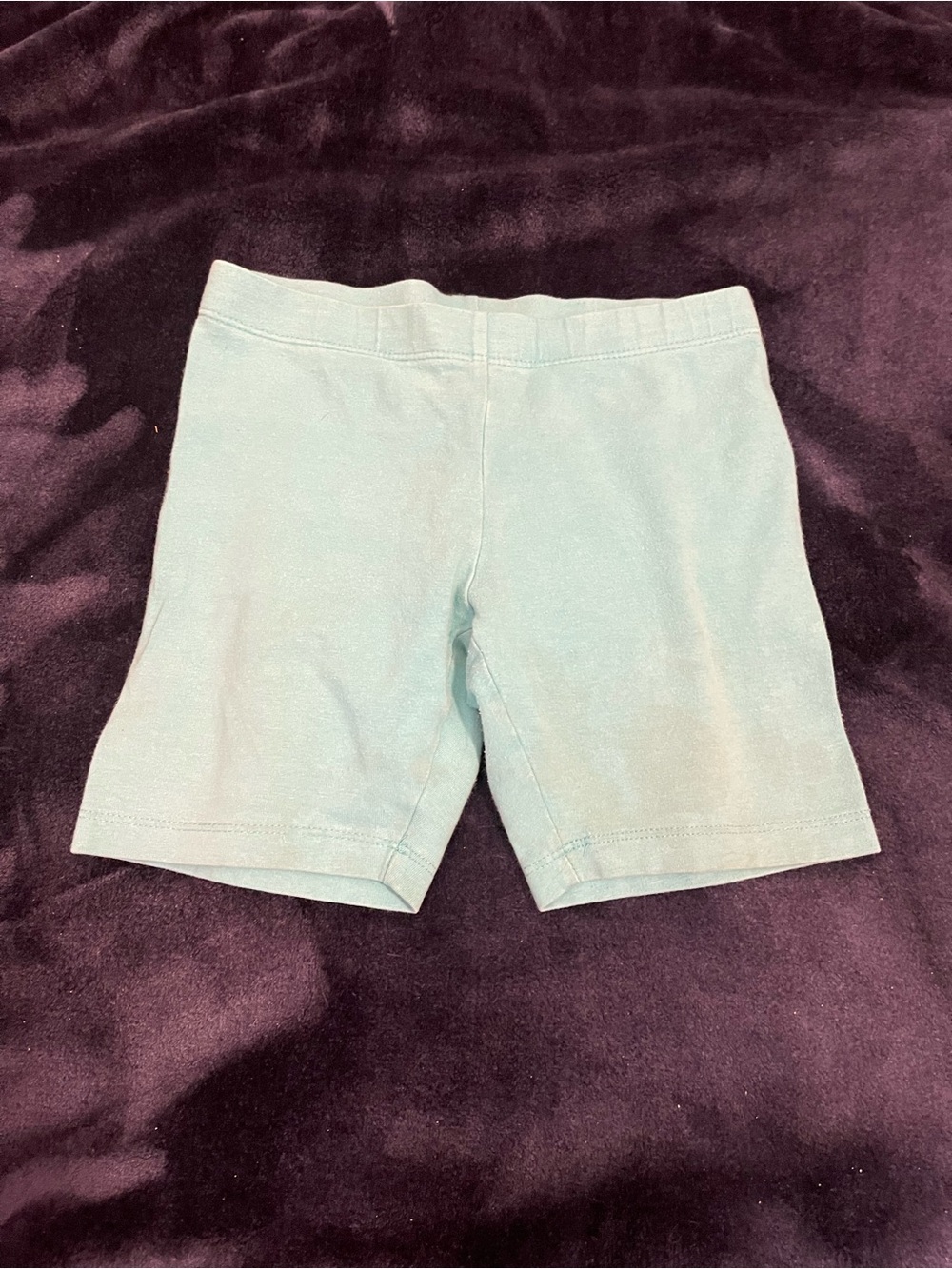 wonder nation Light Aqua Bike Shorts